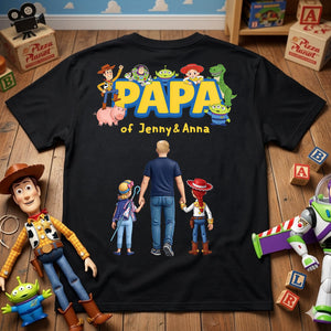 Dad And Kids Memory Shirt Personalized Gifts For Papa 01HUDT270526