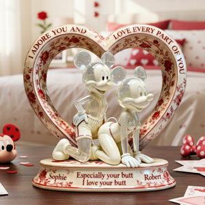 Playful Couple Plaque - Personalized Gifts For Couple 04ohqn171225