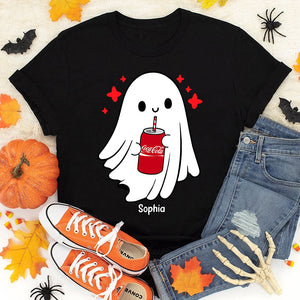 Spooky Ghost & Sip Collection Halloween Shirt 76laxx180725-Homacus