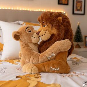 Roaring Majestic Couple Pillow - Personalized Gift For Couples 03QHQN081125