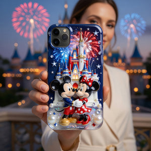 250th Anniversary Couple Phone Case - Personalized Gifts For Patriotic Couple Phone Case 01PGQN200526