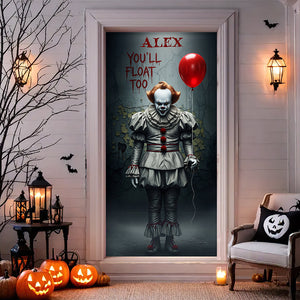 Horror Character Door Cover - Personalized Gifts For Horror Lovers 02pgta200825