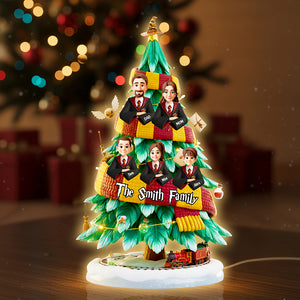 Family Christmas Tree Ornament Personalized Gifts For Family 02TODT031125