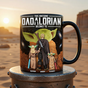 The Greatest Warrior Dad Magic Mug - Personalized Gifts For Dads 02huqn200526