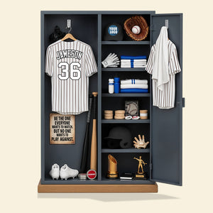 Baseball Player Personal Locker Acrylic Plaque Personalized Gifts For Fans 03qhdt140625