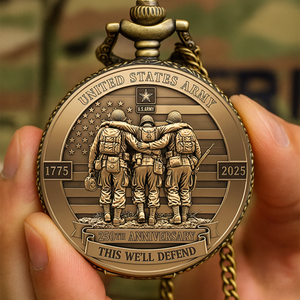 Anniversary Pocket Watch - Gift For Army 04OHPU300625
