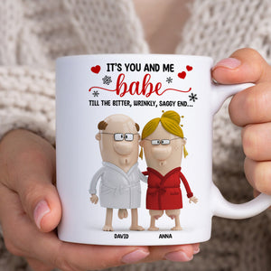 Personalized Funny Christmas Gifts For Old Couple Coffee Mug 05natn241025
