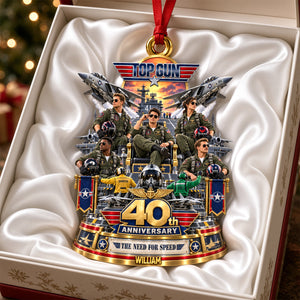 Flying Proud For 40 Years Acrylic Ornament - Personalized Christmas Gift 06ohdh170926