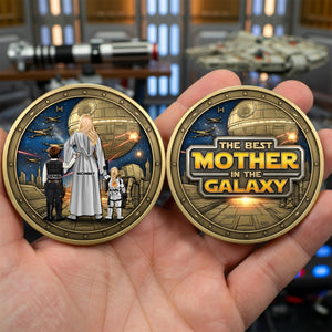 Best Mom Ever Metal Coin - Personalized Gifts For Mom 04OHLU110326