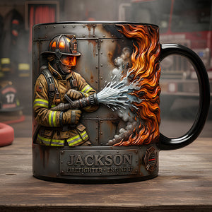 Firefighter Tribute Mug Personalized Gifts For Firefighter 02TODT041225