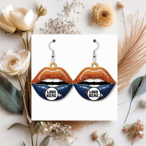 Personalized Gifts For Football Lovers Acrylic Earrings 04hutn160625