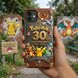 30 Years Of Monster Adventure Phone Case - Personalized Anniversary Gift 03TGTN020326