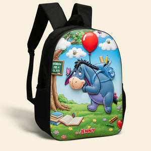 Floating To School Cute Cartoon Kid School Bag, Personalized Gifts For Kids 04qhtn010825-Homacus