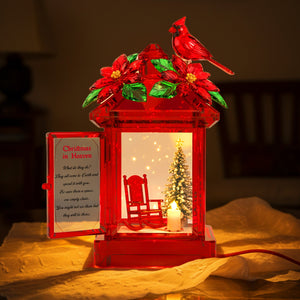 Personalized Cardinal Memorial Custom Shape Acrylic Light Box – Heaven Christmas Gift For Family 03tomg051125