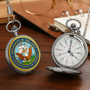 Personalized Gifts For Veteran Pocket Watch 02hutn100725