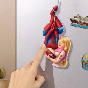 Trouble Together Couple Fridge Magnet - Personalized Gift For Couples 03HUQN290626