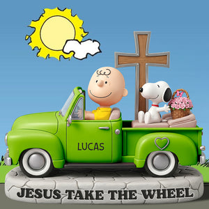 Jesus Take The Wheel Acrylic Plaque Personalized Gifts For Heaven 04NADT270525