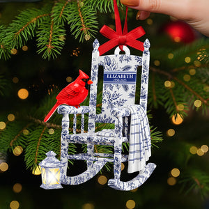 Heaven Cardinal Toile de Jouy Ornament - Personalized Gifts For Loved Ones 04pgta060925 - Ornament - GoDuckee