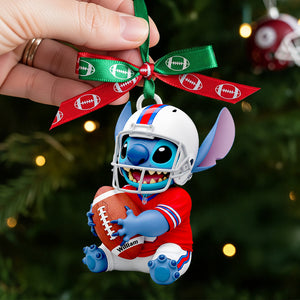Football Tropical Alien Ornament - Personalized Gifts For Football Lovers 04HUDT090925