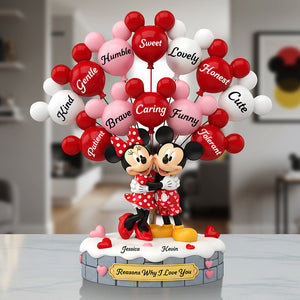 Romantic Couple Acrylic Plaque - Personalized Gifts For Couple 01hyta011225