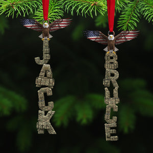 Veteran Alphabet Acrylic Ornament, Personalized Gifts For Christmas 01tgta271025