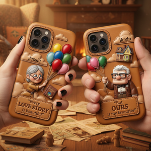 Love Story Couple Phone Case - Personalized Gifts For Couples 03PATA300126