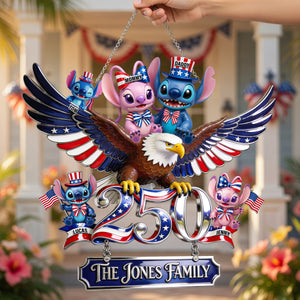 Fun Eagle Ride With Family Acrylic Sign - Personalized Decor Gift For Family 02qhdt020626