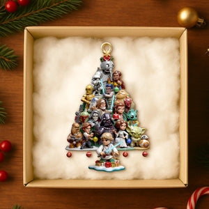 Cosmic Troop Christmas Tree Ornament, Personalized Gifts For Movie Fans 01qhdt071025