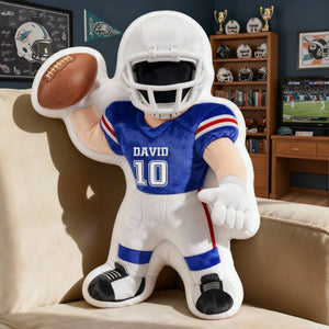 Sport Player Custom Shape Pillow - Personalized Gifts 03hulu121225