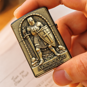 Armor of God Lighter Personalized Gifts For Christian 04TOLU150825