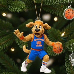 Basketball Ornament Christmas Personalized Gifts For Basketball Lover 04HUDT120925