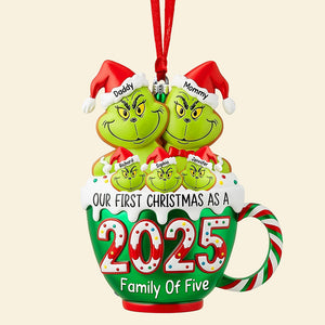 Playful Family Christmas Ornament - Personalized Gifts For Family 02tgqn180825