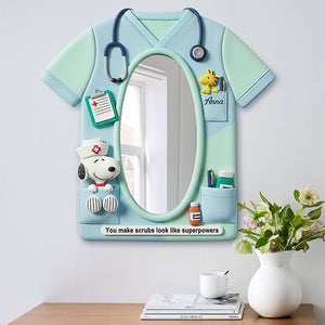 Scrubs Style Mirror – Personalized Gifts For Nurse 03pgqn240725