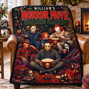 Christmas Night Villain Blanket Blanket - Personalized Gifts For Horror Lover Blanket 07TOQN021026