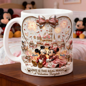 Magnificent Love Coffee Mug, Personalized Gifts For Couple 04qhlu210126