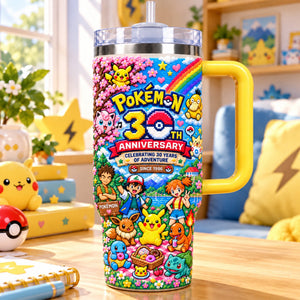 30th Anniversary Adventure Tumbler - Personalized Gifts For Game Lovers 01PALU151026