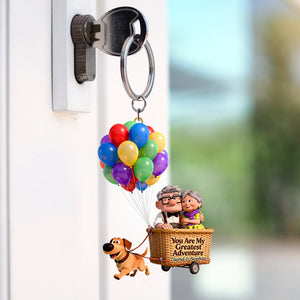 Greatest Adventure Couple Keychain - Personalized Gifts For Couples 06ohqn280126