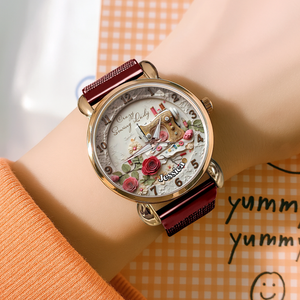 Sewing Machine Mesh Strap Watch - Personalized Gift For Sewing Lovers 03HULU250725