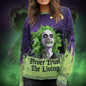 Fun Horror Anti Social Ugly Sweater, Gifts For Horror Fans 01qhtn080925