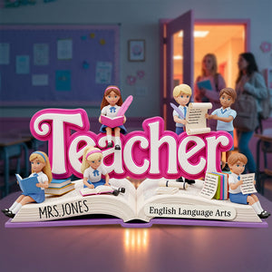 Adorable Dolls Acrylic Plaque - Personalized Gifts For Teacher 04TGDT140625