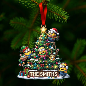 Holiday Little Helpers - Personalized Christmas Ornament 06halu030826