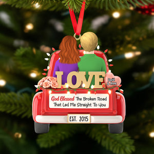 Personalized Gifts For Couple Christmas Ornament 04natn171025