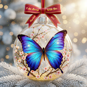 Cardinals From Heaven Christmas Ornament – Personalized Memorial Gifts 02HUDT111025