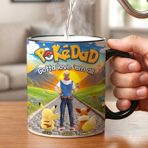 Legendary Dad Journey Magic Coffee Mug - Personalized Gifts For Dad 05OHTN010526