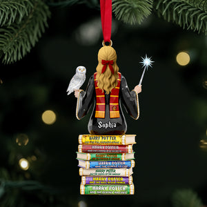 Book Lover Ornament - Personalized Gifts For Book Lovers 01ohlu301025