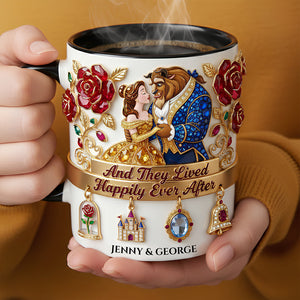 Forever Together Coffee Accent Mug – Personalized Gifts For Couple 04hudt301225