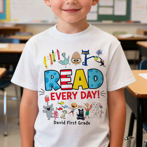 Read Everyday Shirt - Personalized Gifts For Teacher 04hutn110226