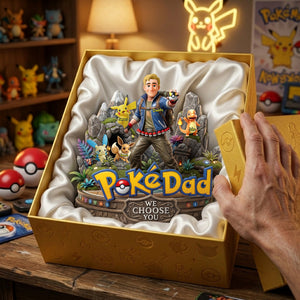 Adventure Game Dad And Kids Acrylic Plaque - Personalized Gifts For Father's Day Plaque 03OHLU200526