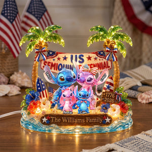 Celebration Family Light Box Personalized Gifts For Family 01PADH100626