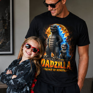 Father Of Monsters 2D Shirt - Unisex - Personalized Gifts For Dad 03TYTA250526 GRER2005